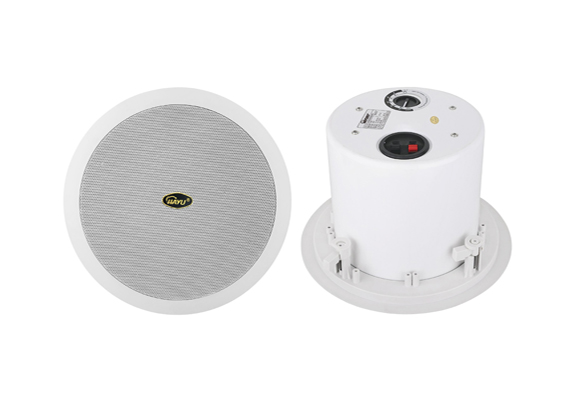 同軸帶金屬后罩吸頂揚聲器    HR-510C