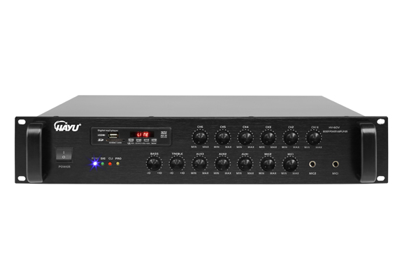合并式帶6分區(qū)音量可調(diào)MP3定壓功率放大器   HV-60V