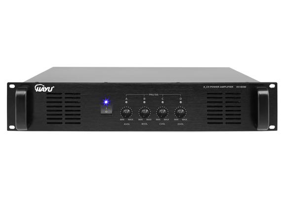 四通道廣播功率放大器    HV-60M